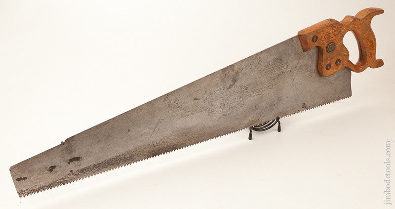 6 point 26 inch Crosscut SPEAR & JACKSON No. 24 Hand Saw
