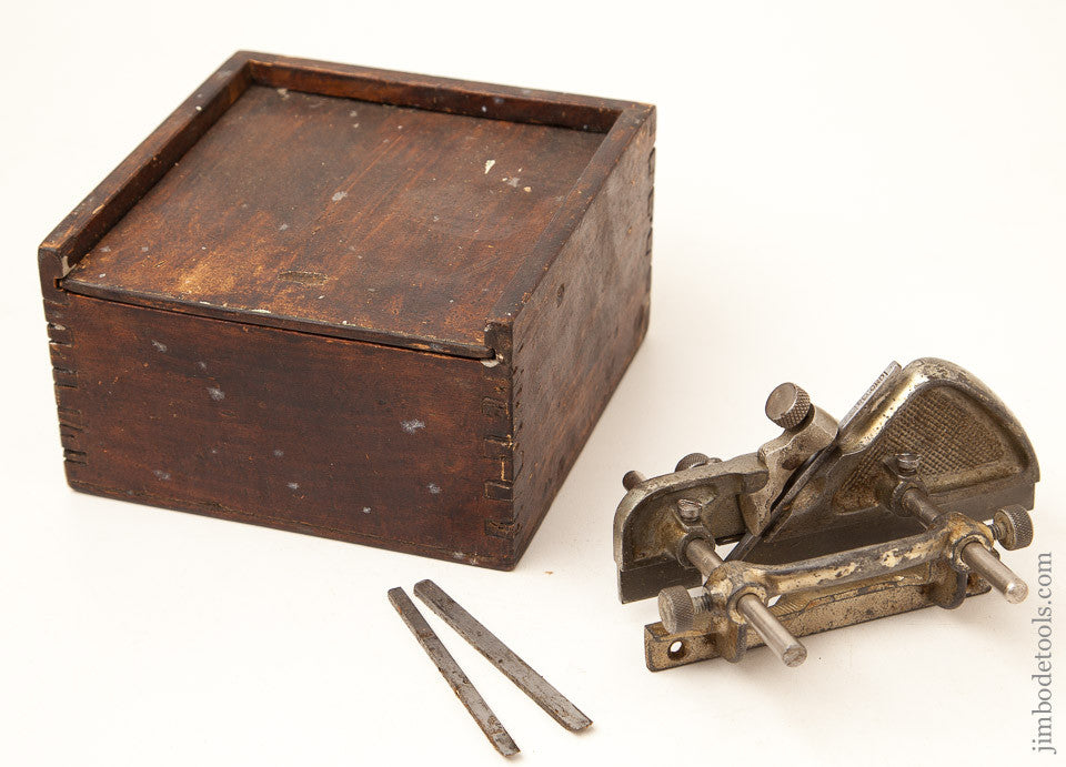100% Complete RECORD No. 043 Plough Plane in Wooden Box