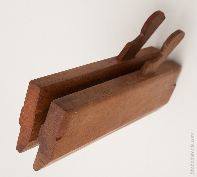 Matched Pair of No. 2 Hollow & Round Molding Planes CRISP & FINE AUBURN TOOL CO and OWASCO TOOL CO