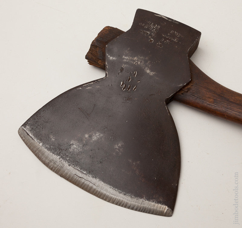 Great DOUGLAS Single Bevel Offset Broad Axe - 72883