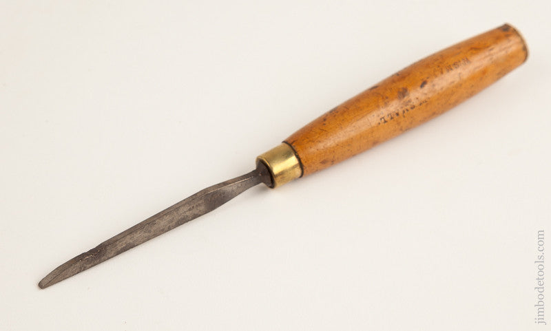 1/8 x 8 5/8 inch ADDIS Boxwood Handled Sash Mortise Chisel