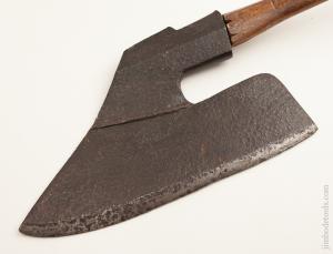 Signed 18th Century Goosewing Axe
