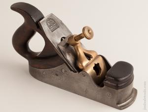 Lovely Scottish Infill Smooth Plane with Double Pierced Brass Lever Cap FINE 75167