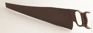 ATKINS 4 1/2 point 30 inch Crosscut Docking Saw with Cast Iron Handle 75397