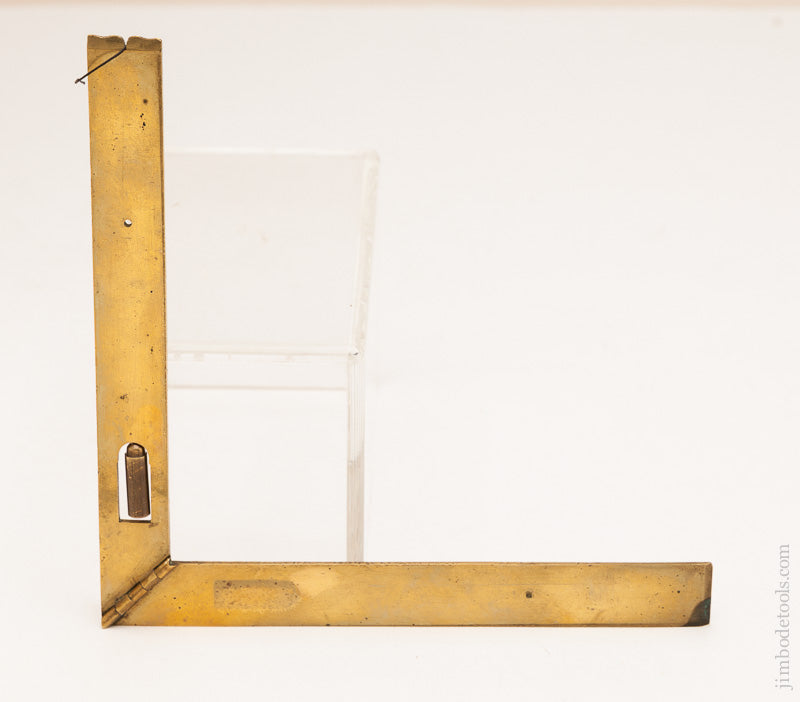 RARE 17th Century MICHAEL BUTTERFILED Level and Square with Plumb Bob circa 1680-1724 - 57556