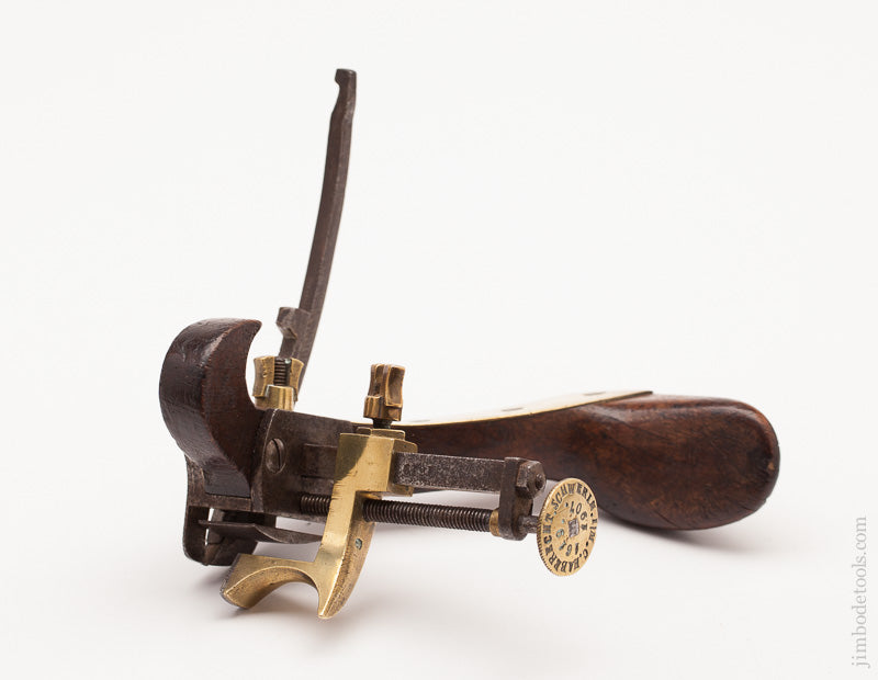 Stunning German Coachmaker's Plow Plane by C. HABERECHT, SCHWERIN, I.M. Dated 1907- EXCELSIOR 59394U