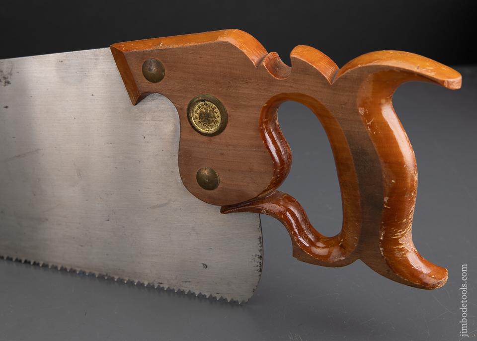 Drop Dead Mint! A.J. WILKINSON No. 44 Twenty inch Panel Saw - EXCALIBUR 59