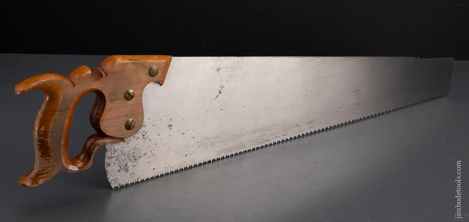 Drop Dead Mint! A.J. WILKINSON No. 44 Twenty inch Panel Saw - EXCALIBUR 59