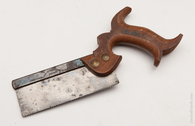 Rare and Fine! DISSTON Six inch Dovetail Saw - 60801R