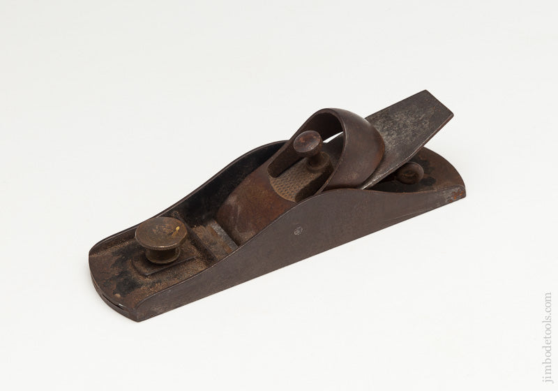 BAILEY WOONSOCKET No. F Patented Block Plane with Original Iron - 61917
