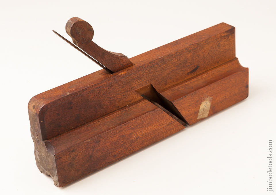 MINT! Ten inch Yellow Birch 8/8 inch Molding Plane by A' SMITH REHOBOTH circa 1791-1823 - 62629U