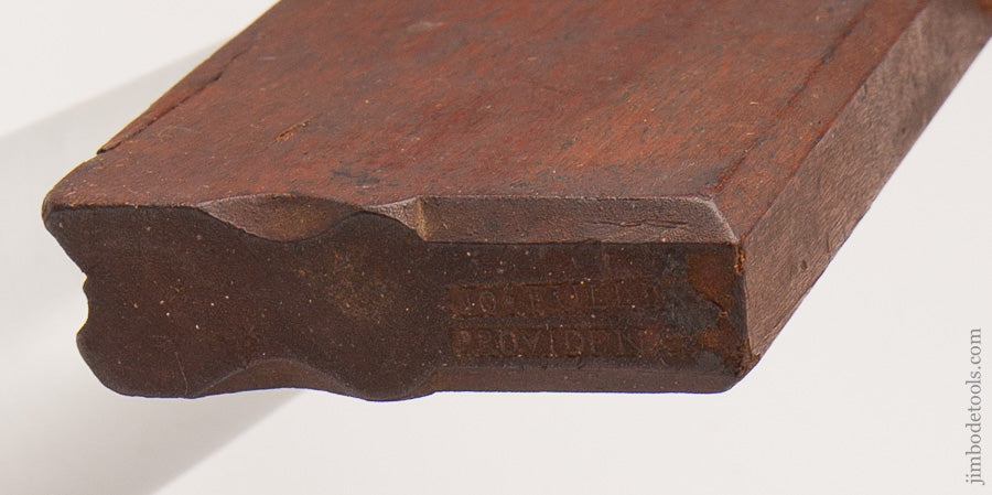 Rare! Left-handed 1/4 Round Molding Plane by JO FULLER - 62911