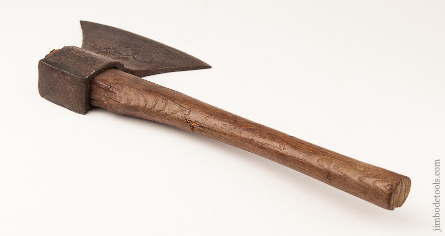 Highly Decorated Razor Sharp Early French Side Axe - 63019d