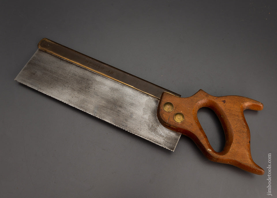 Just Sharpened WM. SYKES & CO. Brass Back Dovetail Saw Fine - 63374