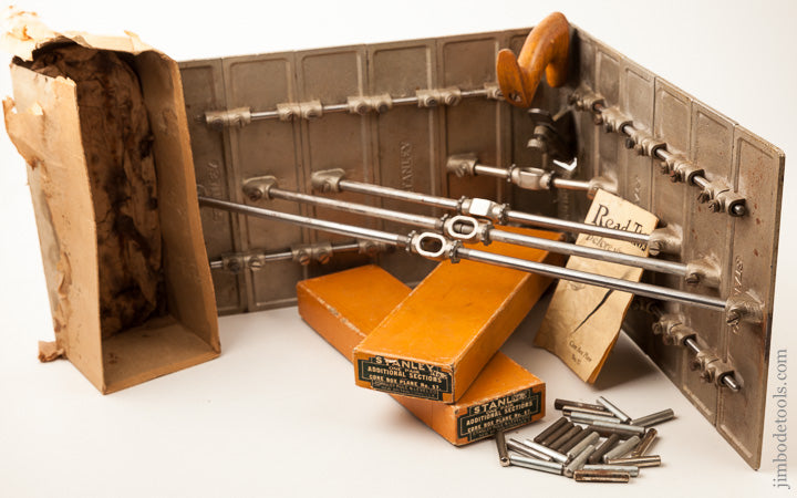 STANLEY No. 57 Core Box Plane with Unprecedented TEN Extension Wings - 65951