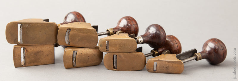 Comprehensive Set of Seven Rosewood Handled Violinmaker's Planes - 66749U