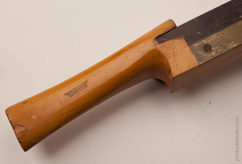 Monster! 19 inch Boxwood Adjustable Spoke Shave by D. FLATHER & SONS SOLLY WORKS SHEFFIELD - 67033