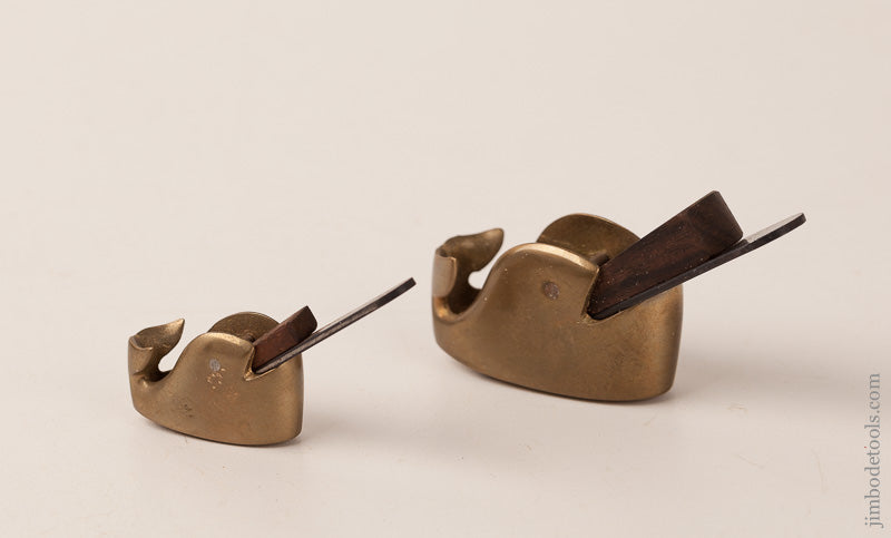 OTNER-BOTNER Patented Brass Whale Violinmaker's Planes - 67055