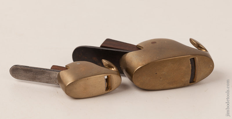 OTNER-BOTNER Patented Brass Whale Violinmaker's Planes - 67055