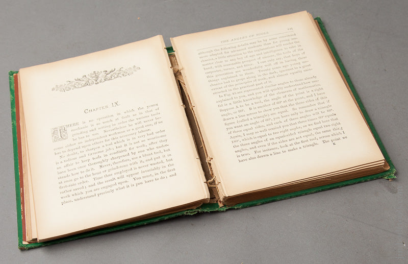 Dated 1878 Book: THE YOUNG MECHANIC from Putnam Publishing * 67590