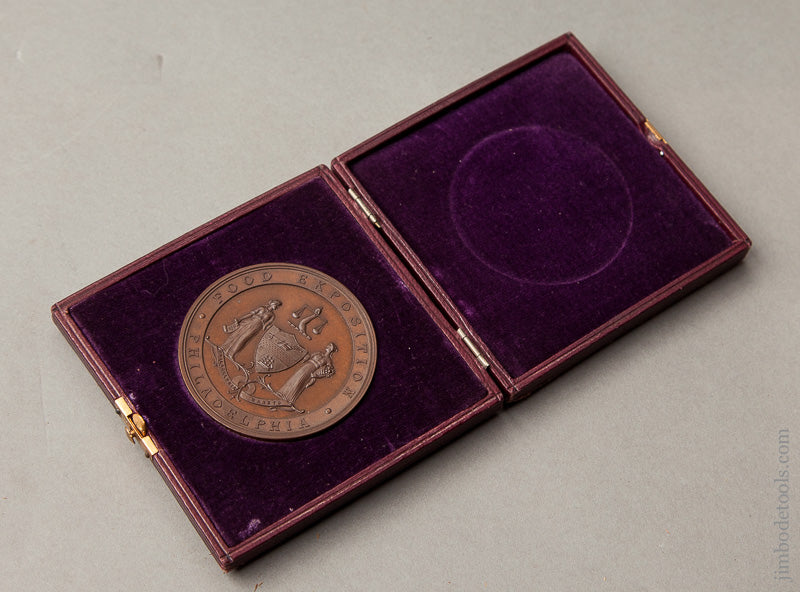 Rare 1890 Prize Medal from PHILADELPHIA FOOD EXPOSITION - 67944R