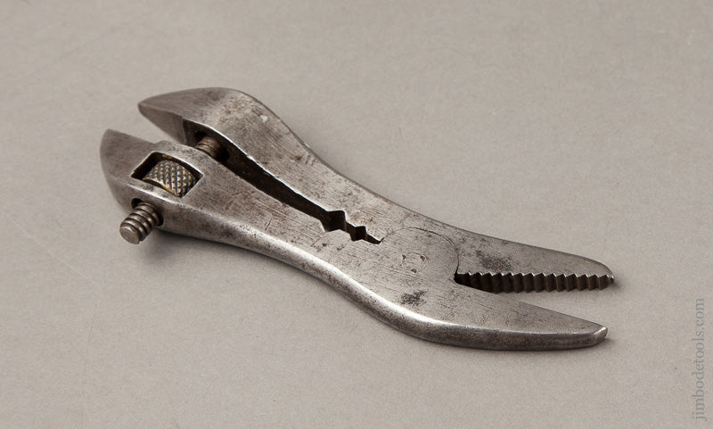 Awesome and Rare! Five inch STANLEY TRIPLET Adjustable Wrench - 67952R