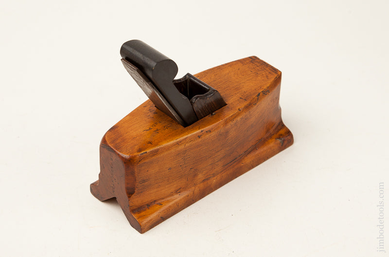 Awesome! 2 1/4 x 5 5/8 inch Boxwood and Ebony Chamfer Plane - 68058U
