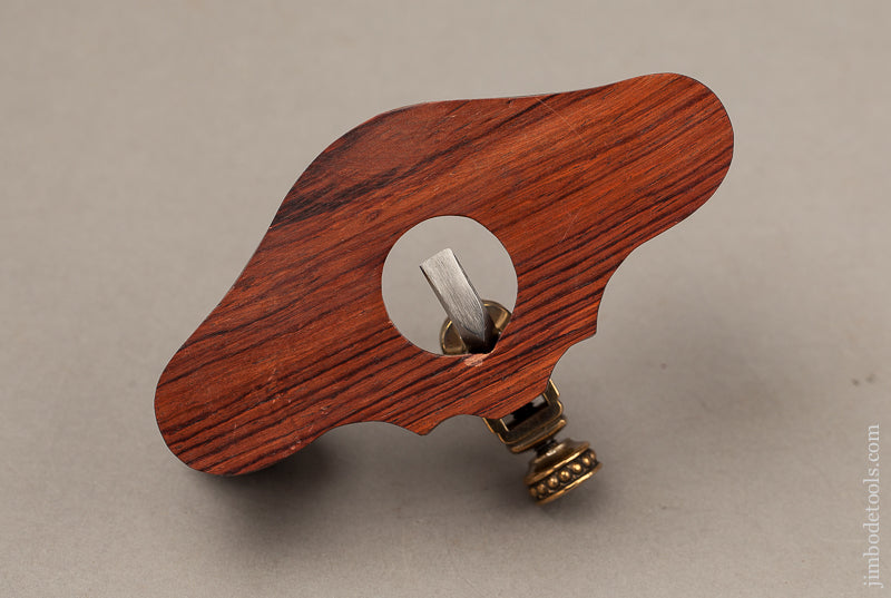 Beautiful Brass and Rosewood Miniature Router Plane by PAUL HAMLER - 68849U