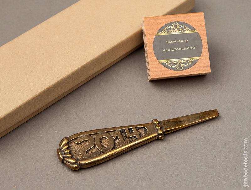 2014 LIMITED Edition PNTC 4 7/8 inch Brass Screwdriver Favor MINT in Original Box -- 68898R