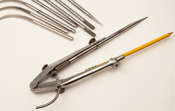 Extra Fine! STARRETT Nine Piece Dividers and Calipers Set – Jim Bode Tools