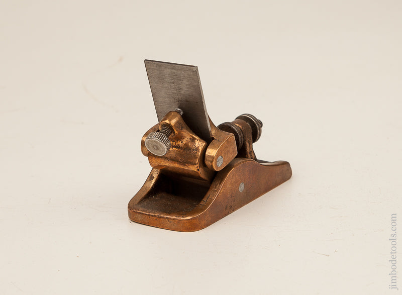 Awesome! Miniature 2 7/8 inch Brass Scraper Plane - 69869U