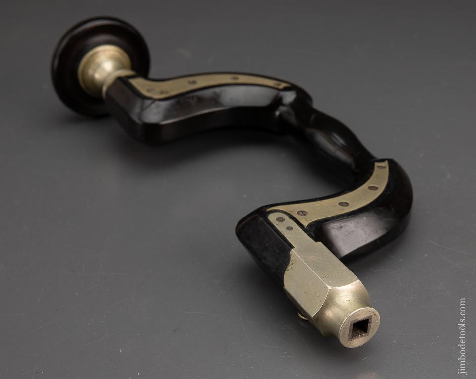 FENTON & MARSDEN Ebony and German Silver Plated SHEFFIELD Brace - EXCELSIOR 95918