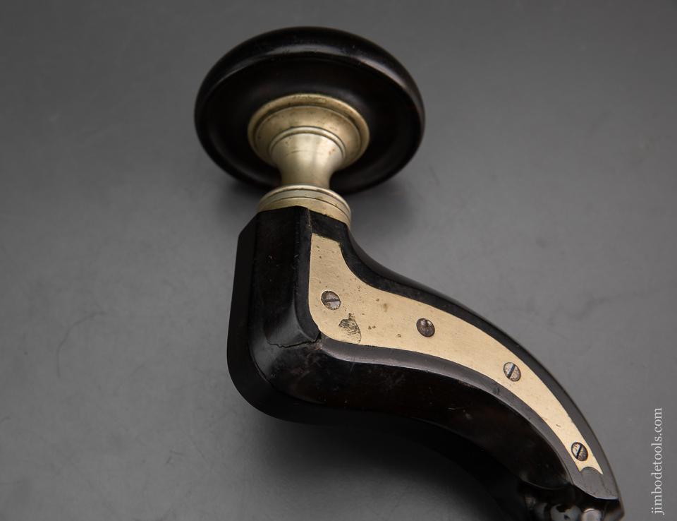 FENTON & MARSDEN Ebony and German Silver Plated SHEFFIELD Brace - EXCELSIOR 95918