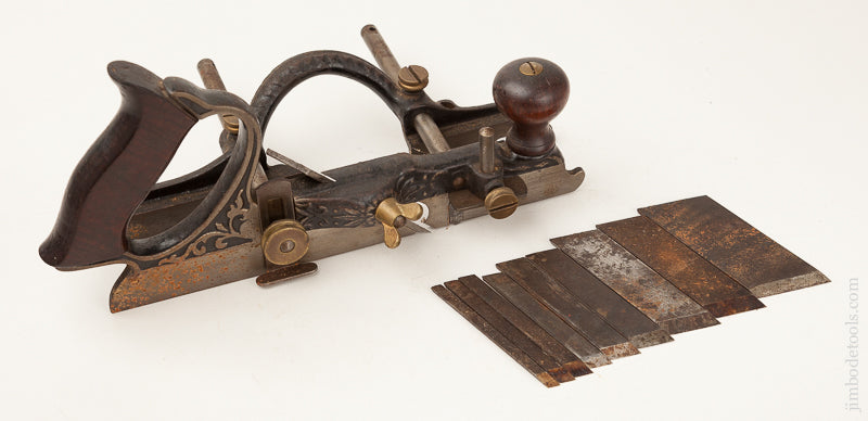 STANLEY No. 46 Skew Cutter Combination Plane 100% COMPLETE Type 6 circa 1885-92 - 70105