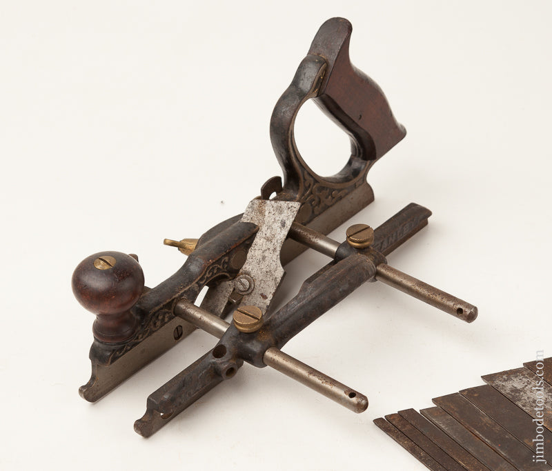 STANLEY No. 46 Skew Cutter Combination Plane 100% COMPLETE Type 6 circa 1885-92 - 70105