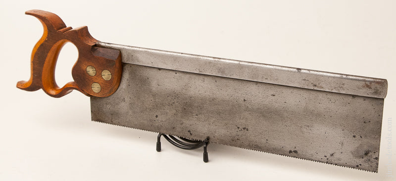 Crisp & Clean 11 point 14 inch Rip SIMPSON Back Saw LIKE NEW - 70728