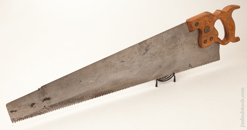 6 point 26 inch Crosscut SPEAR & JACKSON No. 24 Hand Saw - 71386