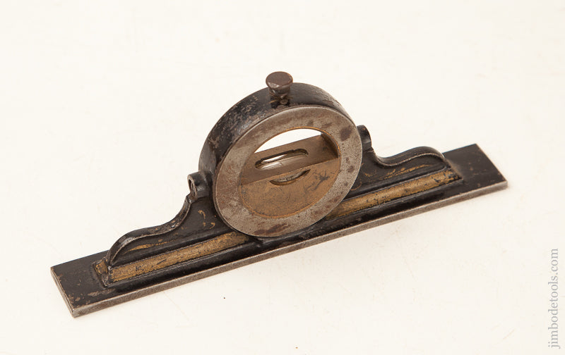 Beautiful DAVIS Six inch Mantel Clock Level with Original Gold Paint! - 71663R