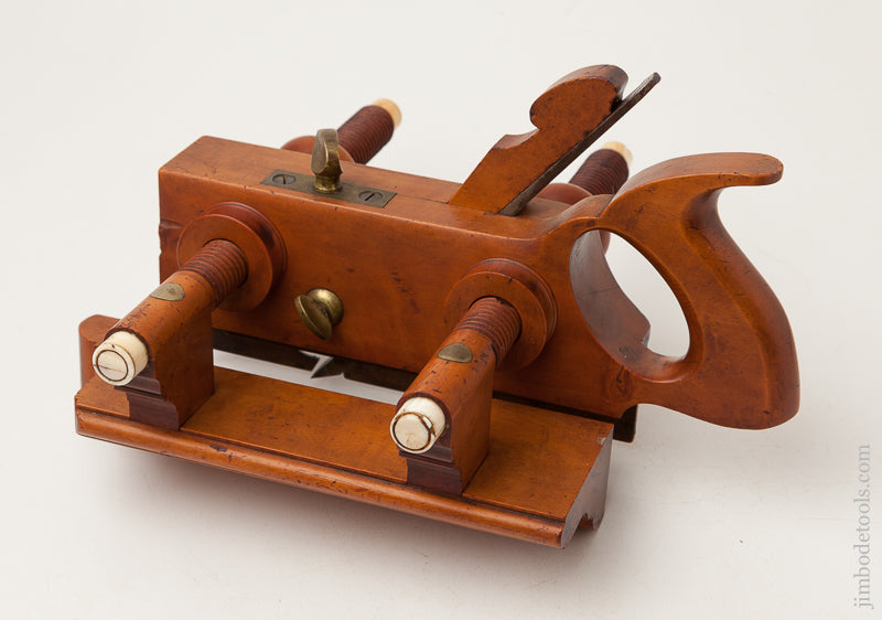 Crisp OHIO TOOL CO Boxwood Plow Plane circa 1851-1913 - 72246U