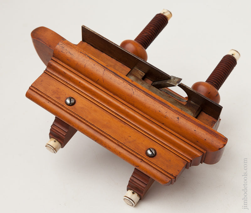 Crisp OHIO TOOL CO Boxwood Plow Plane circa 1851-1913 - 72246U