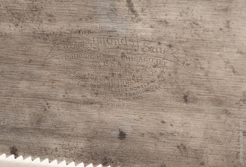 5 point 26 inch Rip SIMONDS No. 7 Hand Saw - 73229