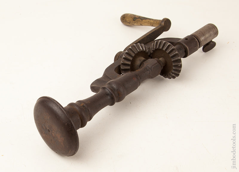 Early & Ornate Geared Hand Drill -- 73244