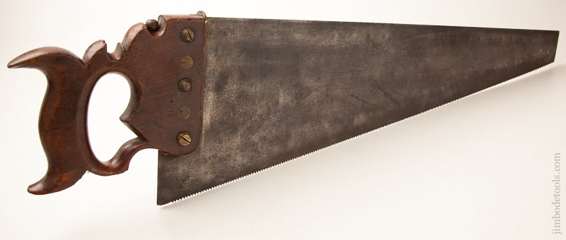 11 point 26 inch TRUITT BROS. CO PHILAD. NO. 621 JACKSON GORHAM May 12, 1856 Patent Combination Saw - 73455R