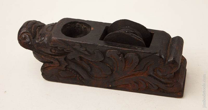 Vintage Carved Figural Inkline -- 73471