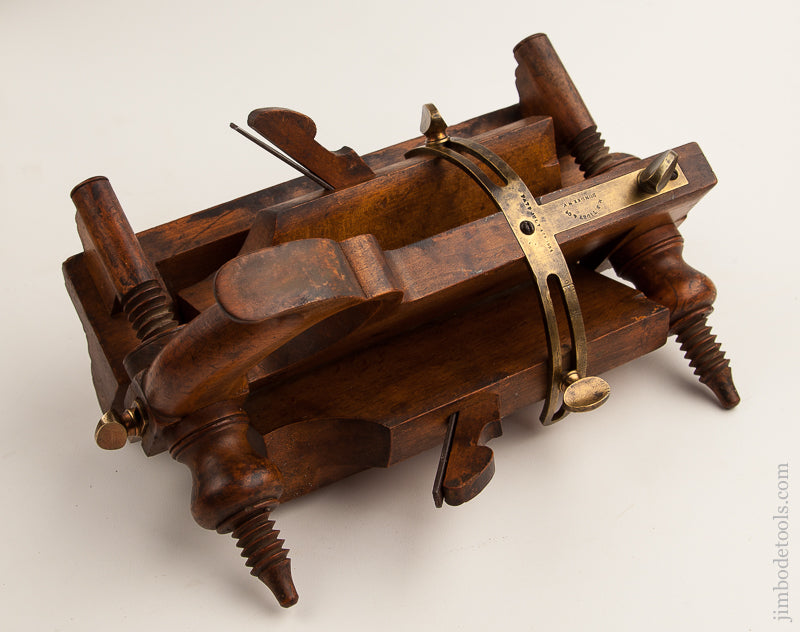 Rare! M.B. TIDEY July 4th 1854 Patent Double Beveling Plane - 73952U