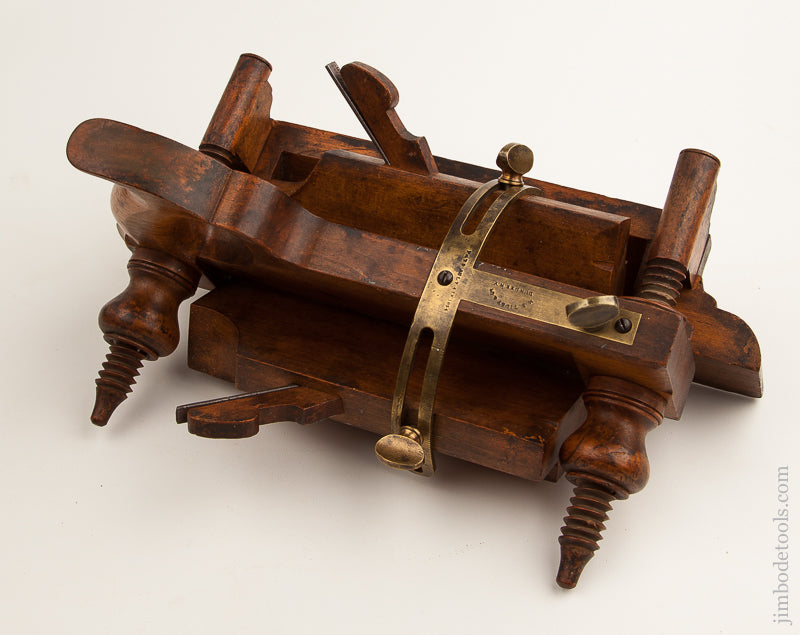 Rare! M.B. TIDEY July 4th 1854 Patent Double Beveling Plane - 73952U