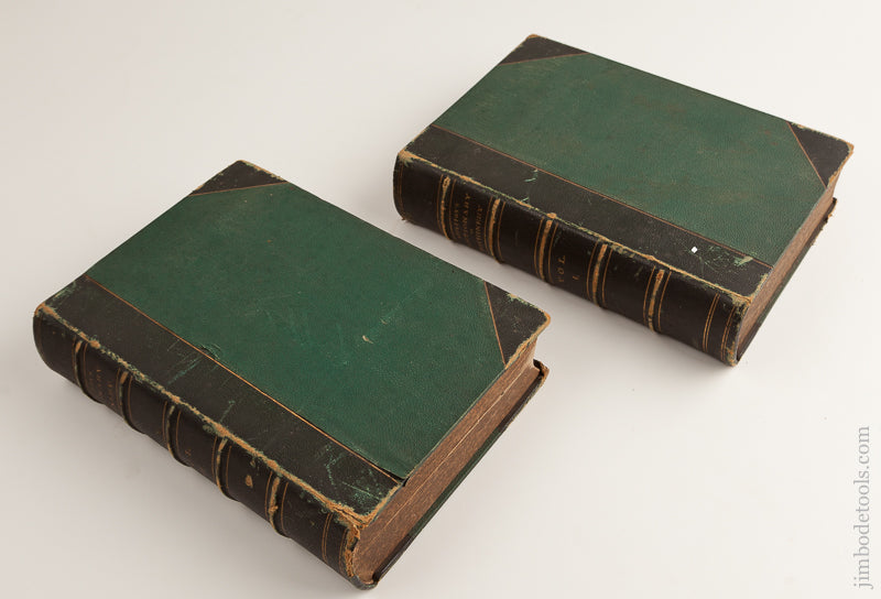 RARE Books: APPLETON'S DICTIONARY OF MACHINERY VOLUMES 1 & 2 - 73957U