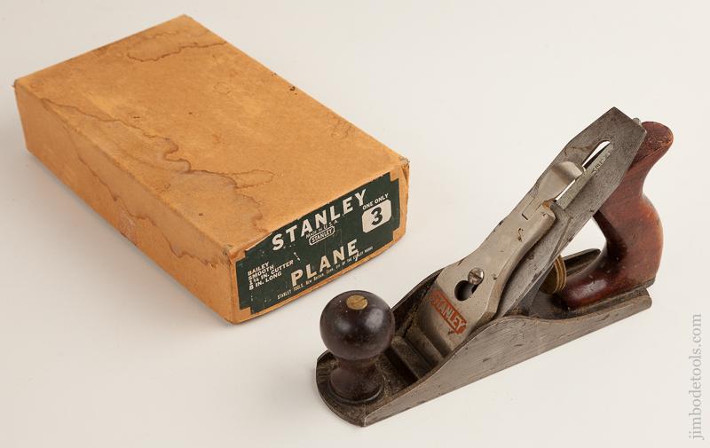 STANLEY No. 3 Smooth Plane in Original Box - 74039