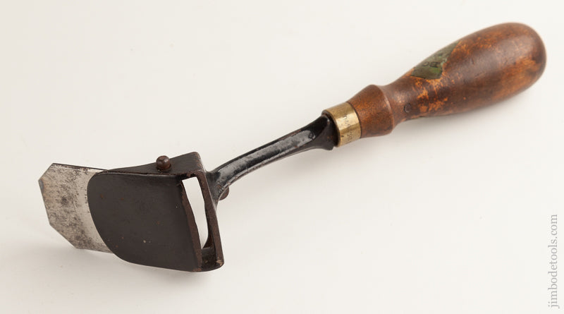 Rare & Near Mint! Diminutive BAILEY July 26, 1870 Patent Cam Lock Pull Shave with Near Full Decal - 74050