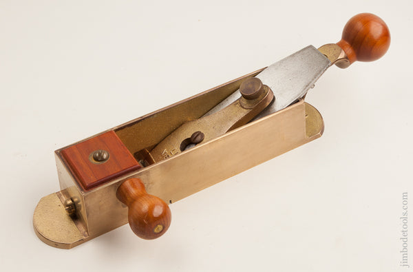 Rare! LIE-NIELSEN No. 9 Bronze Piano Maker's Block Plane with Side